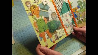 Craft With Me Lets Decorate the Golden Book Journals Gardening and Rabbits [upl. by Aires500]