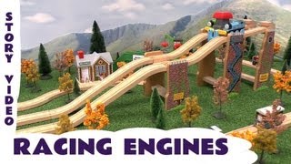 Thomas And Friends Wooden Racing Track Story [upl. by Gayla]