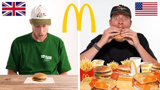 Testing Every UK vs USA Fast Food [upl. by Melodie429]