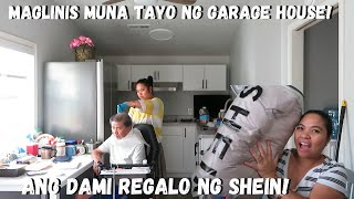 BUHAY AMERIKA LINIS MUNA TAYO NG GARAGE HOUSE GUPIT AT PALIGO THANK YOU SHEIN [upl. by Esaertal]