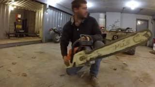 Rebuilding Stihl chainsaw [upl. by Trauner408]