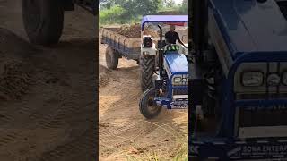 Swaraj 735 FEe trolley performance 2024 model tractor kaimur bhabua bihar [upl. by Eiboh]