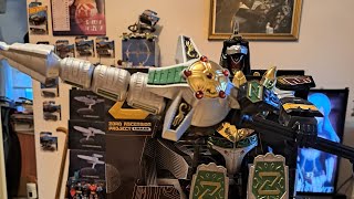 Mighty Morphin Power Rangers Lightning Collection Dragonzord Review [upl. by Lauro4]