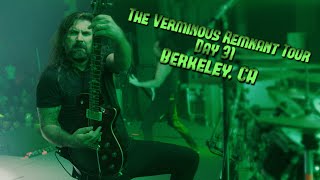 The Black Dahlia Murder  Verminous Remnant Tour  Day 31  Berkeley CA [upl. by Hennessey]