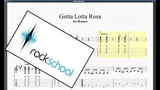 Gotta Lotta Rosa 2006 Rockschool Grade 1 Guitar [upl. by Johnna]