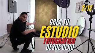 ¿COMO HACER TÚ ESTUDIO FOTOGRÁFICO EN CASA  CURSO DE FOTOGRAFÍA DE RETRATO 212 [upl. by Kelcey]