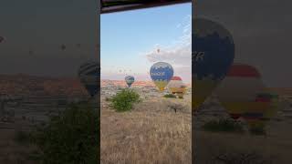 Magnifique vol en montgolfière à cappadocia🇹🇷turquie cappadocia montgolfière pourtoi roadtrip [upl. by Carman]