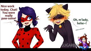 【Miraculous Ladybug Comic Dubs】Love Confessions Puns and Reveals [upl. by Ribak432]