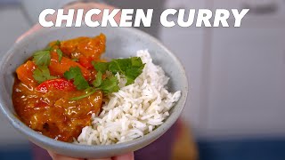 Chicken Curry Recipe  Sort of a Tikka Masala [upl. by Ivan826]