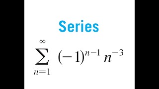 Convergence Using Alternating Series Pattern Being Absolutely Converts or Conditionally Convergent [upl. by Lynch]