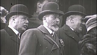 George V at the Grand National  Le Roi Georges V au Grand National d’Angleterre 1924s [upl. by Aiuhsoj]