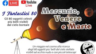 Mercurio Venere e Marte guida allosservazione dei pianeti rocciosi [upl. by Sassan382]