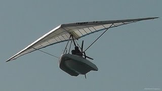 Amphibious UltralightFlying Boat Startup Takeoff Flybys and Landing Ramphos 582 [upl. by Benoit276]