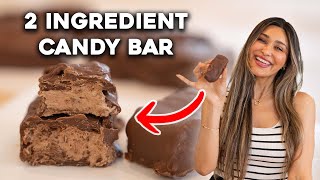 2 Ingredient Candy Bars Low Carb Weight Loss Friendly [upl. by Boothman102]