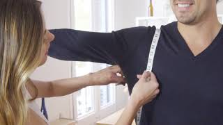 Measure Yourself for a Suit and Shirt  How to Measure Arm Hole [upl. by Navets]