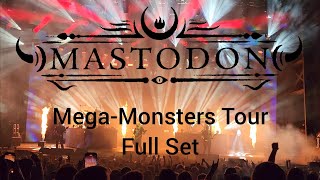 Mastodon  MegaMonsters Tour Full Set [upl. by Royce]