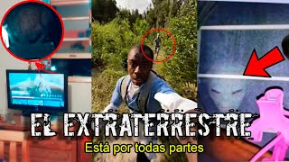 Fue Perseguido por un EXTRATERRESTRE en el Bosque y lo GRABÓ en su VENTANA [upl. by Joletta401]