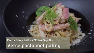 Verse pasta met gerookte paling en kruidenroomsaus [upl. by Jari]