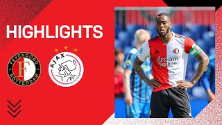 Highlights  Feyenoord  Ajax  Eredivisie 20202021 [upl. by Ingraham]