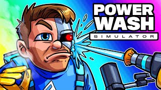 Power Wash Simulator  The Vanoss Podcast Episode 2 [upl. by Elsilrac446]