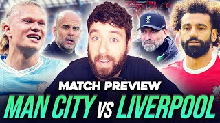 A TITLE RACE GAME MAN CITY vs LIVERPOOL  MATCH PREVIEW [upl. by Notsniw585]