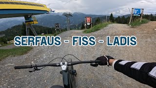 Bikepark SerfausFissLadis Raw Edit [upl. by Anaejer]