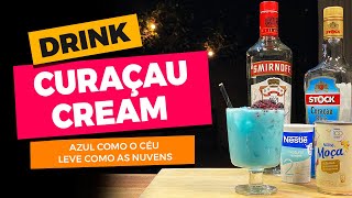 Eu sei que muita gente ama um drink cremosinho😋💙  Curaçau Cream [upl. by Elisa]