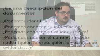 Curso Javier Requejo Descripción archivística normalizada Parte 1 [upl. by Sayed]