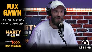 Max Gawn Talks AFL Drug Policy amp The Round Ahead  Triple M Footy [upl. by Anuait]