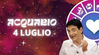 Acquario ♒️ Giovedì 472024🔮 Oroscopo di Paolo Fox  Primo posto allamore secondo al lavoro [upl. by Nosnirb]