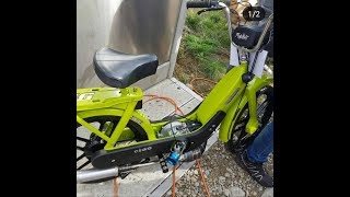 Piaggio Ciao Mofa Tuning 177kmh [upl. by Philipines]