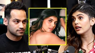 How To Approach A Girl Shared By Sanjana Sanghi  Raj Shamani Clips [upl. by Triny]