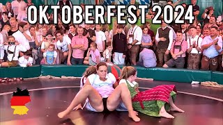 Oktoberfest 2024  Munich in Germany  Walking tour 4K HDR [upl. by Ver309]