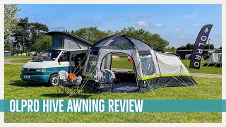 OLPRO Hive Review  Poled drive away awning for campervans [upl. by Westberg]