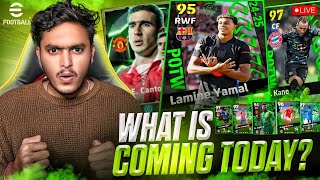 eFootball 25 Whats Coming Today  POTW Pack Opening  LIVE efootball [upl. by Alix93]