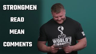 Strongmen Read Mean Tweets Part 2  Worlds Strongest Man [upl. by Ylra726]