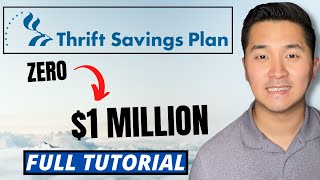 How to Grow Your TSP to 1 MILLION in 2023  Thrift Savings Plan Investment Strategies [upl. by Sena35]