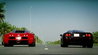 Bugatti Veyron Vs McLaren F1  The Stig  Top Gear [upl. by Eleaffar]