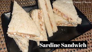 How To Make Sardine Sandwich  Malaysian Style Sardine Sandwich [upl. by Nevag]