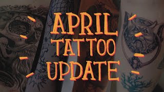 April Tattoo Update [upl. by Admama]