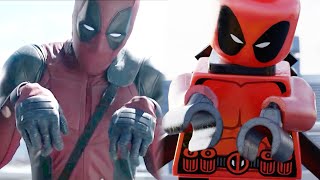 LEGO Deadpool VS Colossus  Funniest moment and Broken Hands [upl. by Violet798]