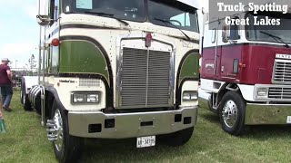 6 Kenworth Cabovers At Clifford Truck Show 2024 [upl. by Kristos]