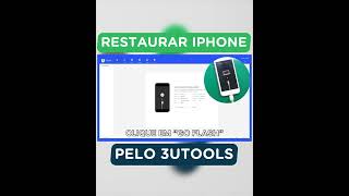 Como restaurar o iPhone pelo 3utools [upl. by Orhtej848]