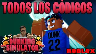 Todos los Códigos de 🏀DUNKING SIMULATOR🏀 activos y actualizados de 2022 de ROBLOX  Dunk City [upl. by Hart949]