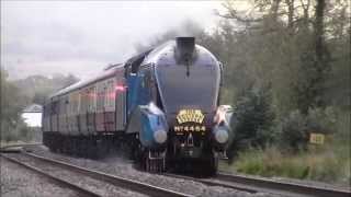 LNER 4464 Bittern on The Western Streak 18102014 [upl. by Annavahs]