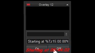 Live amp Remote Text using VidBlasters Overlay Module [upl. by Amadeo]