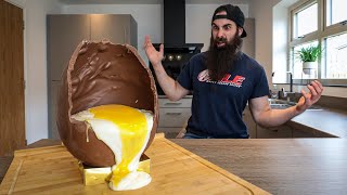 THE GIANT CREME EGG CHALLENGE  The Chronicles of Beard Ep150 [upl. by Sanfo]