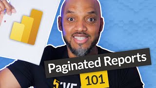 Getting started with Power BI Paginated Reports 2021 [upl. by Avert]