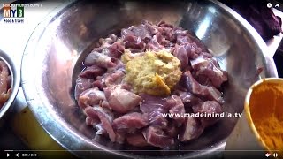 Flavor Cuisine  How to make Andhra Mutton Curry  Step By Step  STREET FOODS IN INDIA street food [upl. by Eshelman]