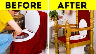 Crazy Toilet Transformations And Hacks [upl. by Koralle386]